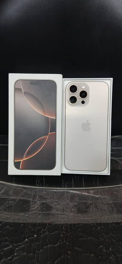 16 Pro Max 512 Gb Non PTA with box & cable
