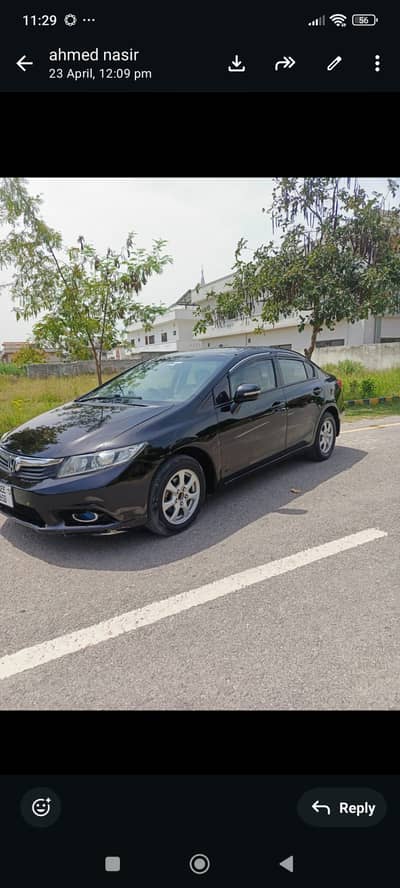Honda rebirth 2014 full option automatically