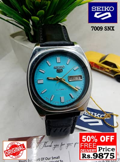 Seiko 5 Citizen Orient Automatic Pre-Owned watch Japan 03161737353