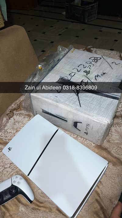 PS5 Slim 1TB (Mint Condition) – Box & All Accessories – Karachi