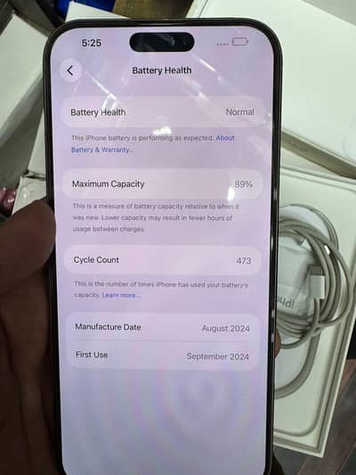 AoA I m sel iPhone 16 pro mix 256 gb 89 betray box cable physical 2sim
