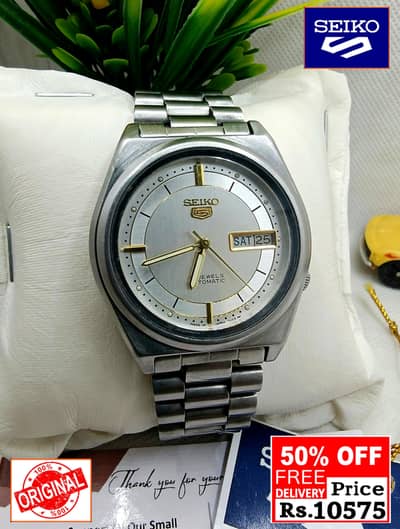 Seiko 5 Citizen Orient Automatic Pre-Owned watch Japan 03161737353