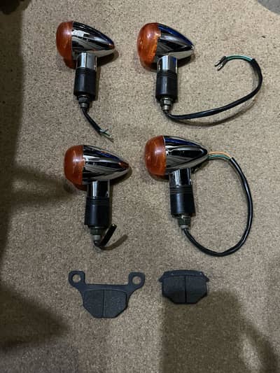 Hi speed infinity 150 indicator set and brake pads