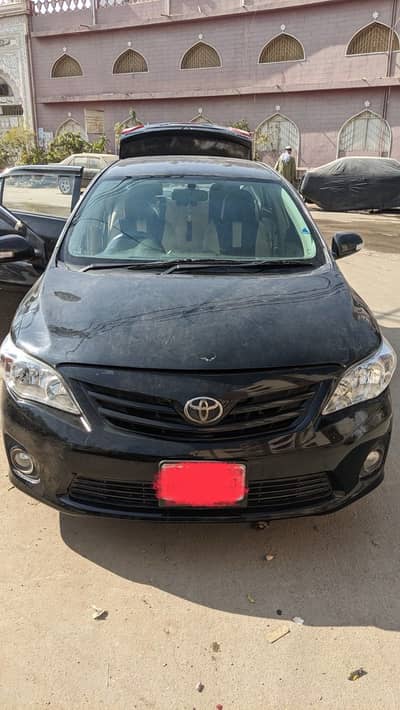 Toyota corolla 2010 XLI ( converted to GLI ) Black color