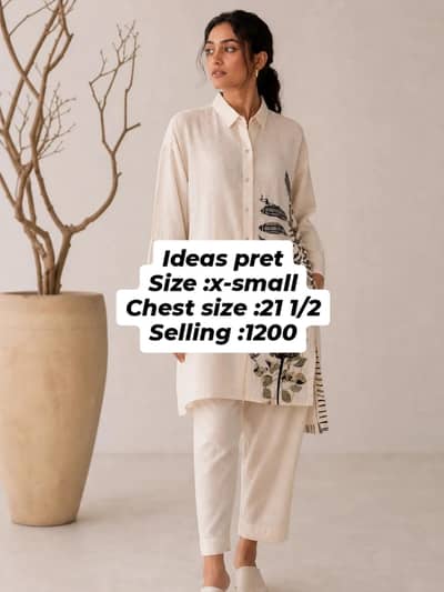 ideas By gul ahmad/size xs