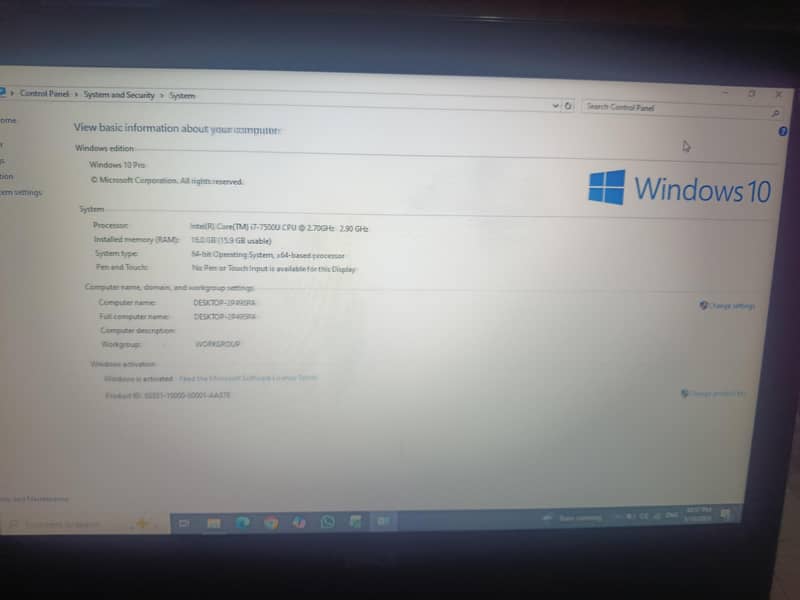 Core i7 7 generation 2