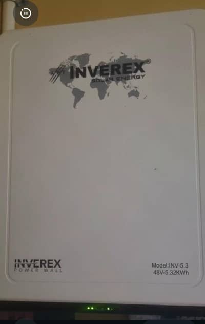 Inverex Power wall battery Model Inv-5.3