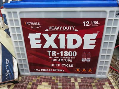 Exlbe battery TR 1800 12.5v/185ah
