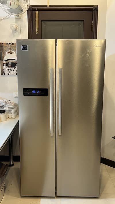 Signature side by side refrigerator