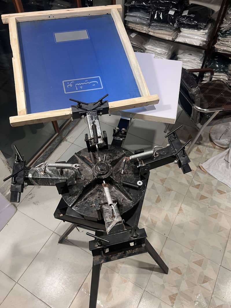 Screen Printing machine 4