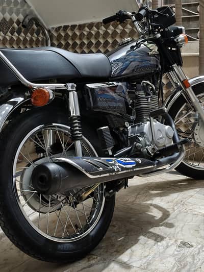 honda cg 125 black