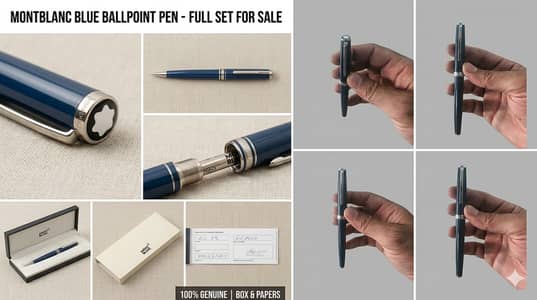 Luxury Montblanc Ballpoint Pen – Original | Complete Set | Excellent