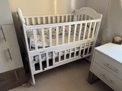 Premium Wooden Baby Cot