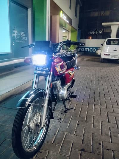 Honda 125 2025 Bio matric On the spot