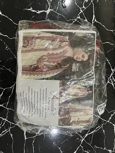 Aneela’s Embroidered Khaddar 3-Piece Suit