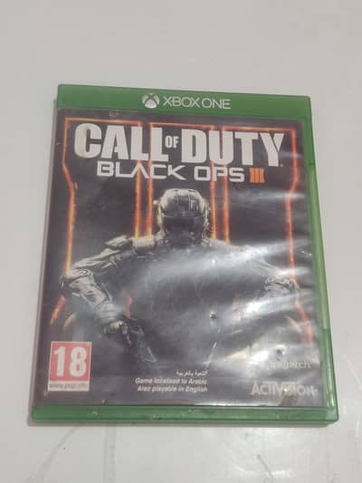 CD call of duty black ops III Whatsapp number 03123839447