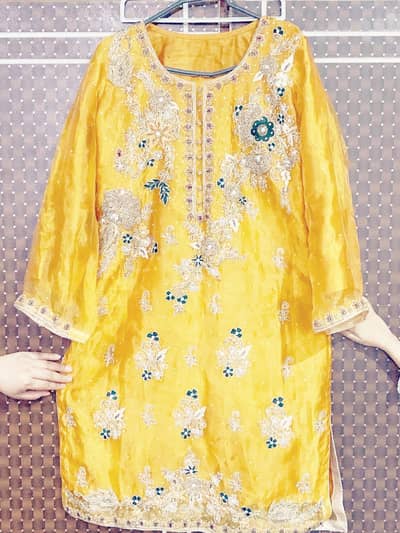 mehndi dress for bride or bridemaids
