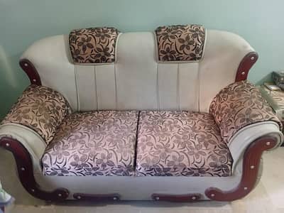 Sofa Set | 4 seater | Table | Wooden
