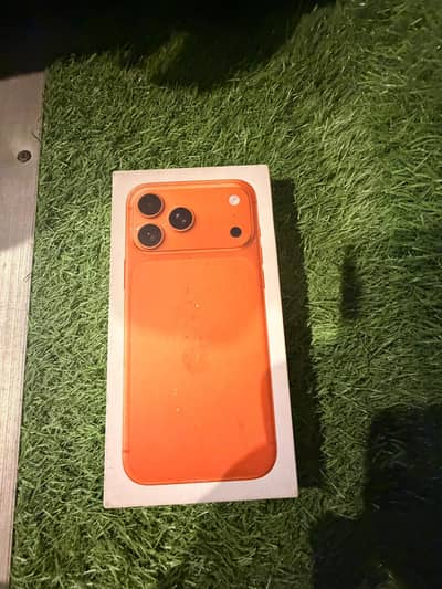 iphone 17 pro max orange color