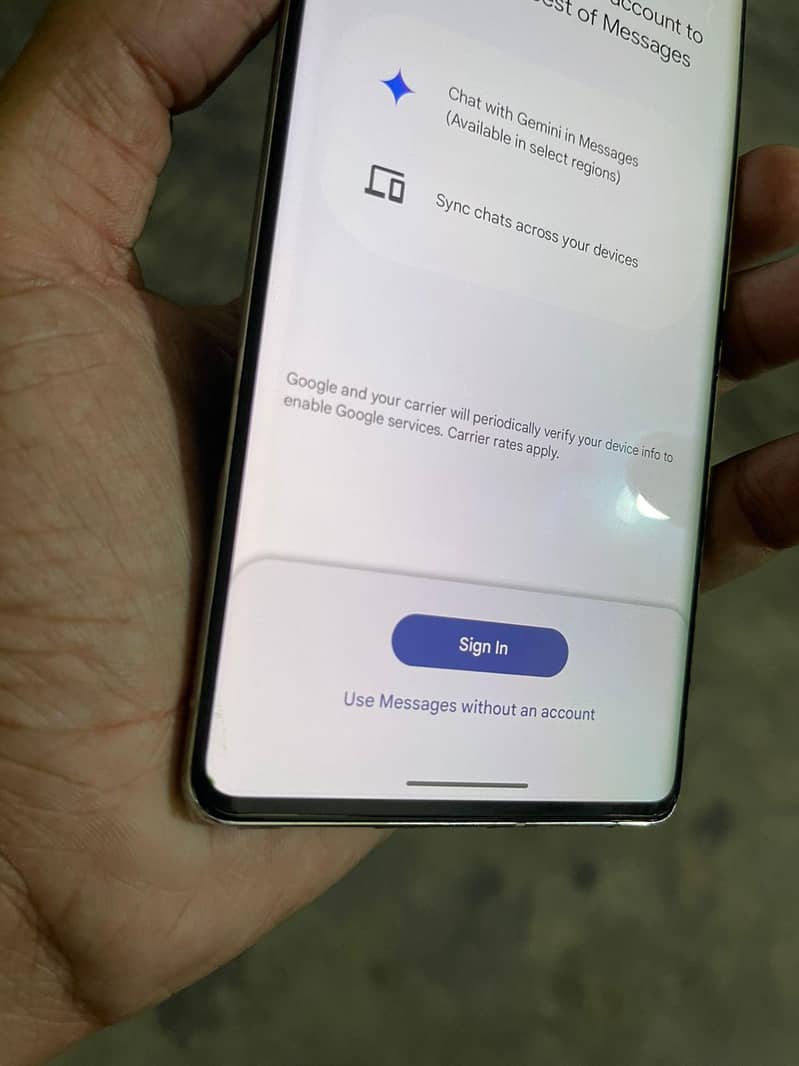 Google pixel 7 pro PTA 3