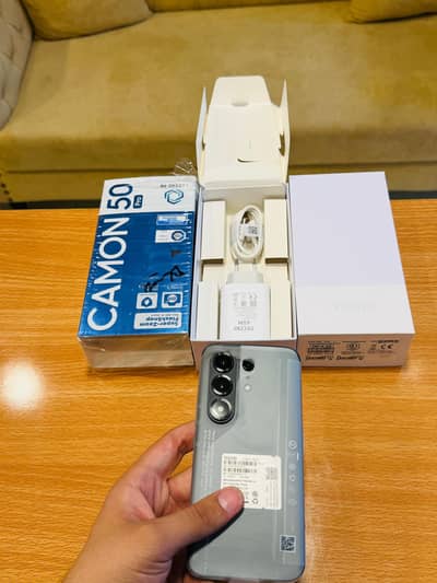 Tecno Camon 50 Pro Just Box Opened Just Active
