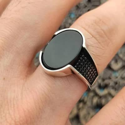 Italian silver ring