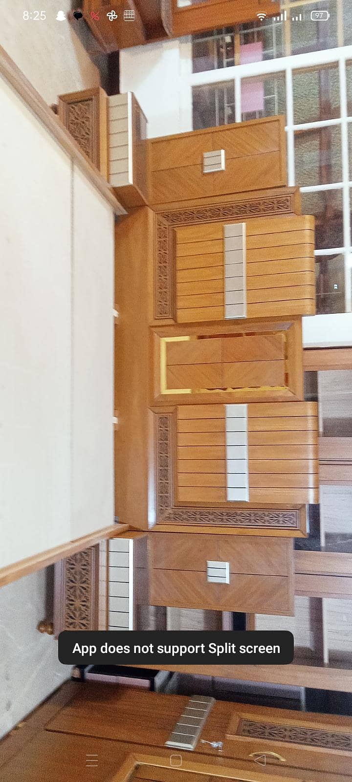 large bed two site  table 0
