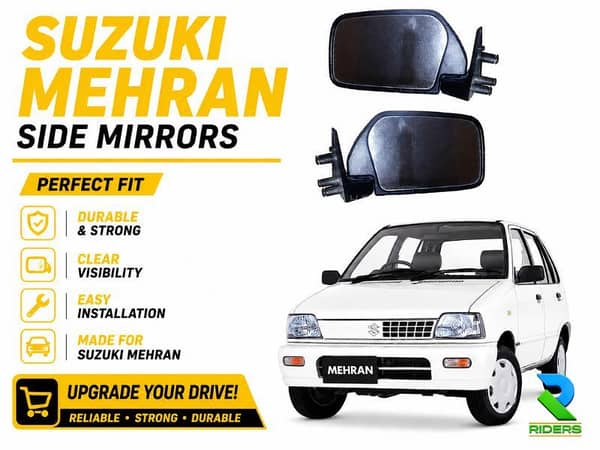 Suzuki Mehran Side View Mirror Best Quality