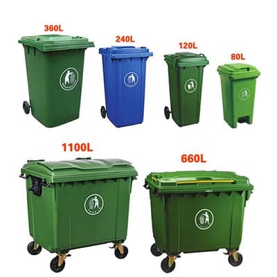 Plastic & SS Padel Dustbins Swing Bins Available in All Sizes