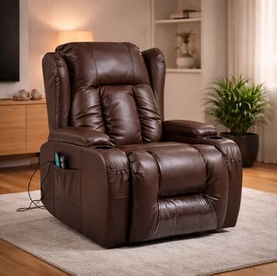 Royale Series Recliner | Brown Color | Slighlty Used