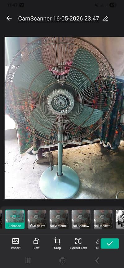 GFC pedestal fan