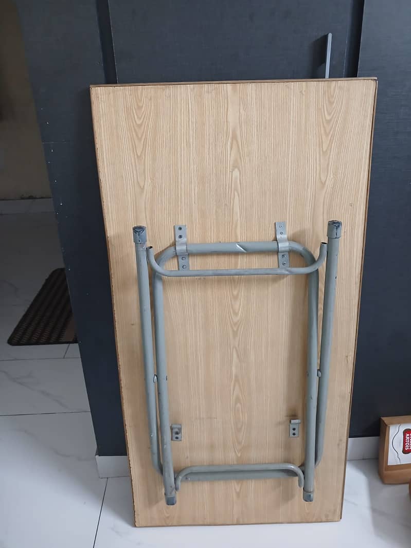 Folding Table, Table, and stool 2