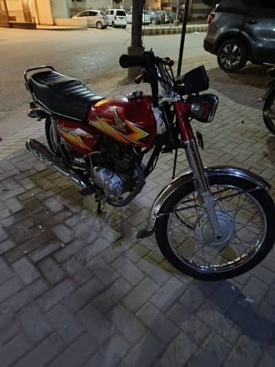 Honda Cg 125 1st owner 2021 Karachi reg