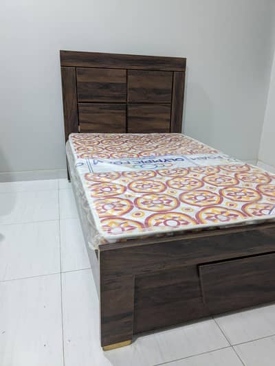Single Bed with Mattress