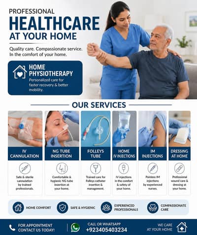 Professional Health Care At Your Home