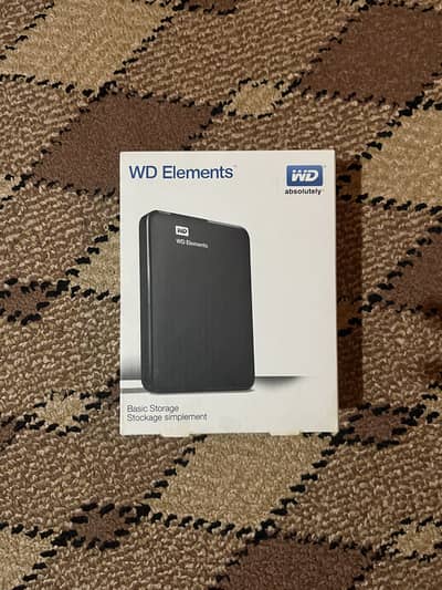WD elements external drive case