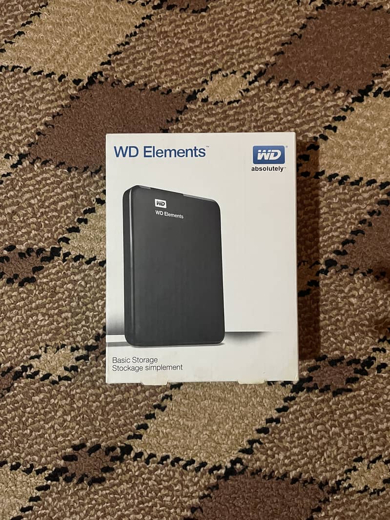 WD elements external drive case 0