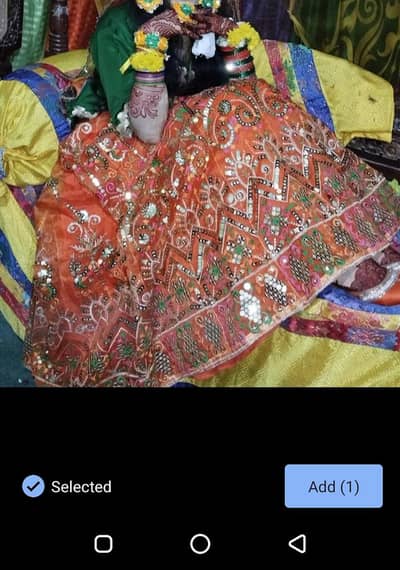 mehndi dress