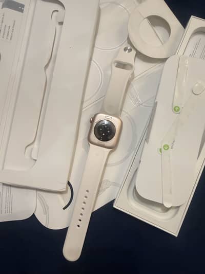 apple watch series 11 42mm 2 days used box packed