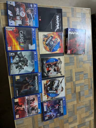 PS4 games used and new both