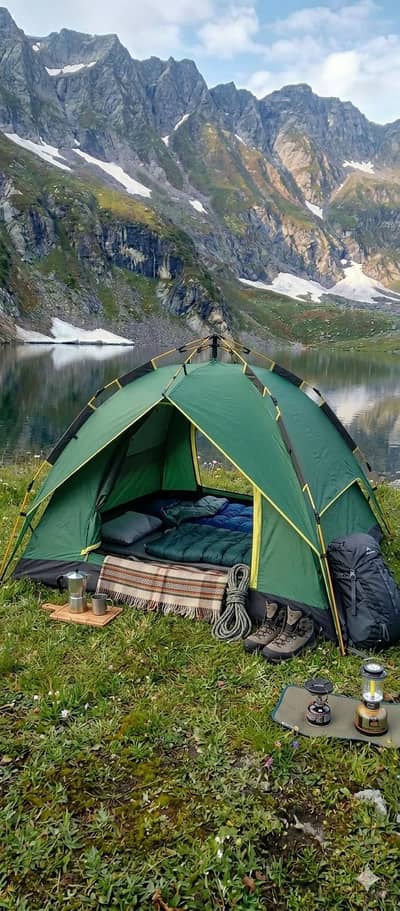 Automatic Tent Double Layer Instant Setup - 4 Person
