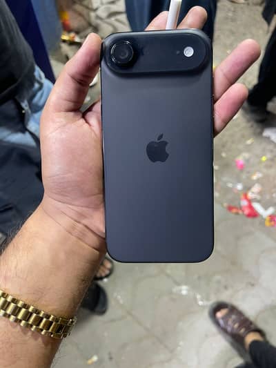 I phone 17 air black all ok jv 256 with box