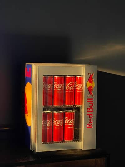 Red bull mini/small fridge/chiller