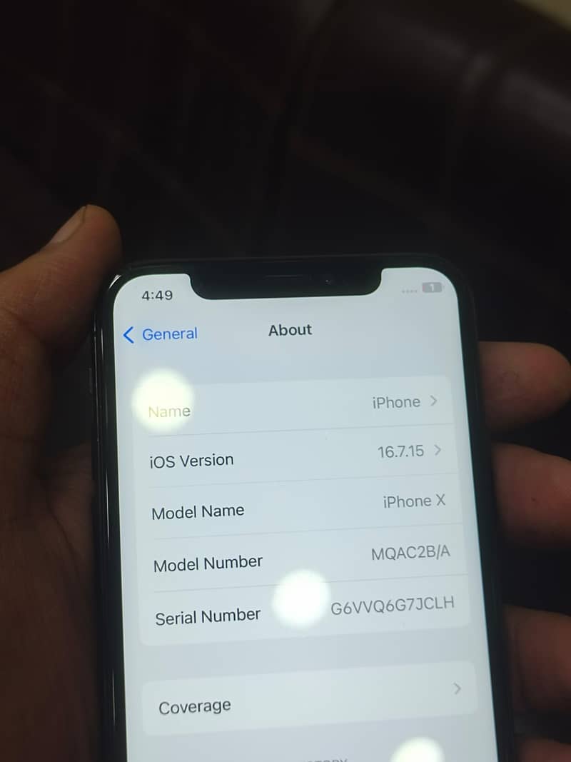 iPhone x 5