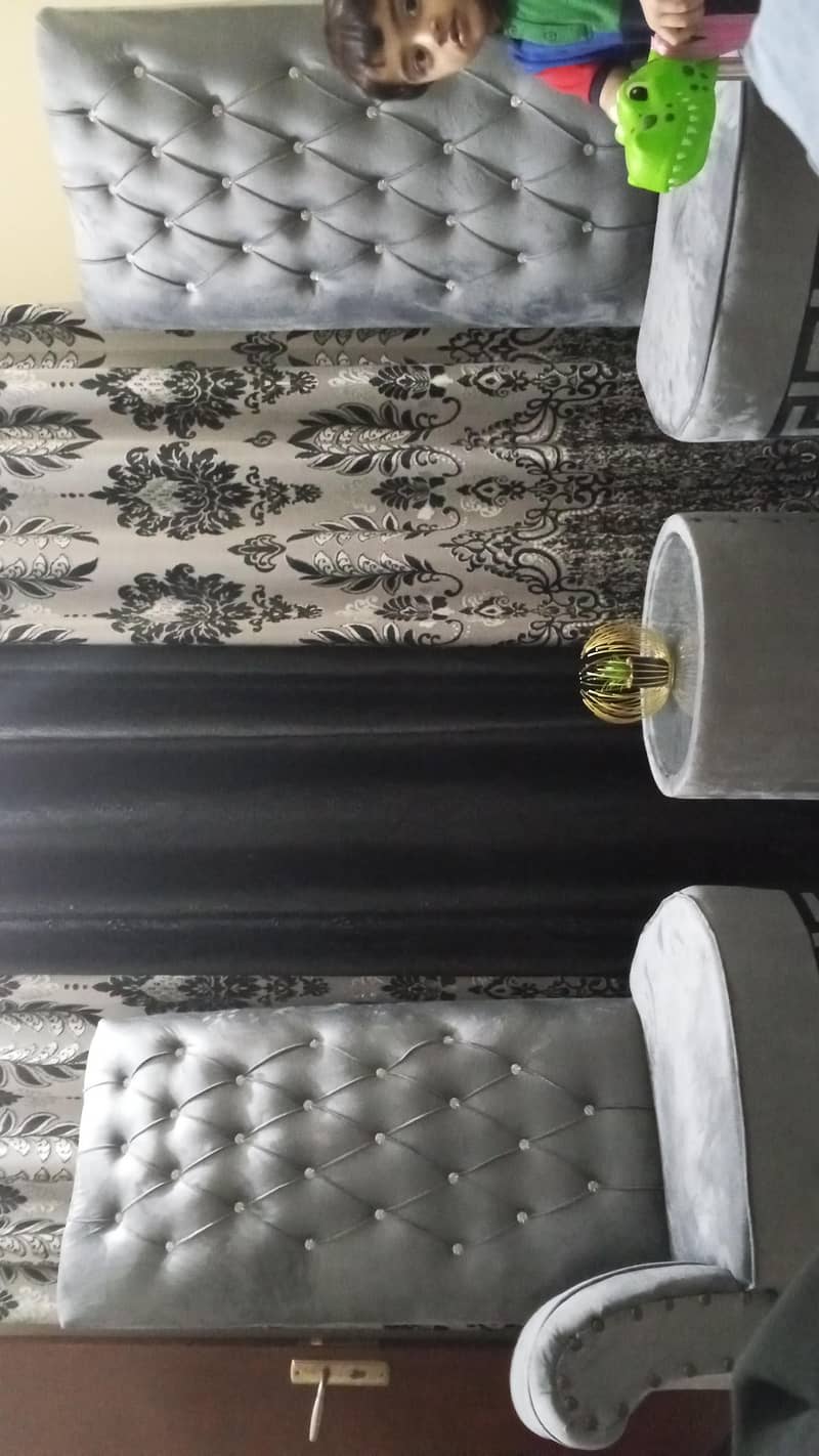 GRAY  COFFEE CHAIRS 3