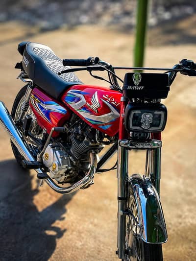 Honda cg 125 2022 model exchange possible