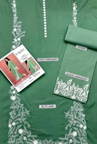 lawn siuts unstiched available 15% off