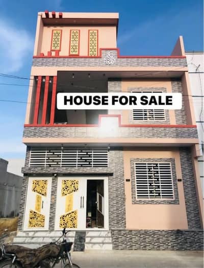 120 Sq. Yards Ground + 1 West Open House for Sale Gold Block, North Town Residency Phase 1