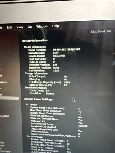 Macbook air 2017