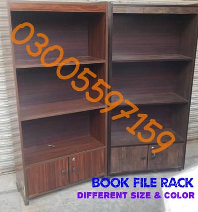 book rack/ file shelf rack/ chester drawer/ shelves/ led rack/ cabinet